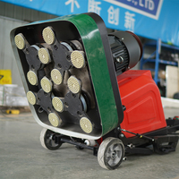 Ponceuse et polisseuse de sol en béton à moteur, style professionnel, 380V 11/15KW, pour un travail épuré