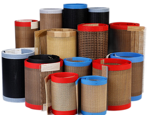 Bande transporteuse en maille Leno résistante à la chaleur, non tissée, pour emballage thermorétractable, en PTFE - Product Image 6