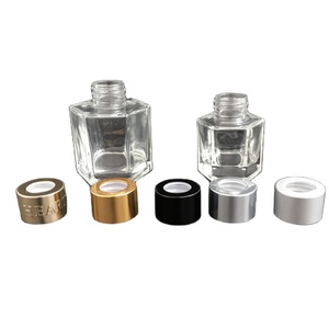 Disponibile con Consegna Rapida, Bottiglia in Vetro Esagonale per Aromi 50ml/100ml/120ml, Flacone Diffusore Trasparente di Alta Qualità per Casa e Auto - Product Image 5