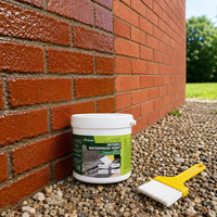 Peinture acrylique transparente Ajielian imperméabilisante pour carrelage, murs extérieurs et toitures |   Haute résistance, écologique, sans jaunissement
