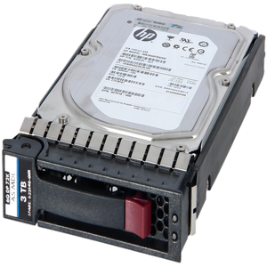 H-P HHD 625031-B21 3TB 3.5" SAS 7.2K 6Gb/s HS กลางพอร์ตไดรฟ์ฮาร์ดไดรฟ์คู่ - Product Image 1