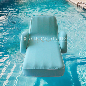 Chaises longues gonflables personnalisées pour inclinable flottant gonflable de piscine côté piscine - Product Image 2