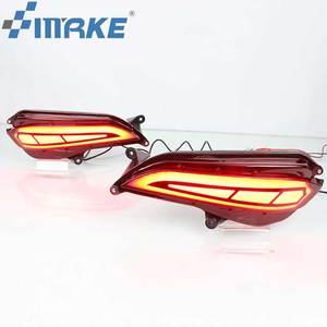 สำหรับ Toyota <span class=keywords><strong>Vios</strong></span> Yaris Ativ กันชนด้านหลังไฟท้ายด้านหลัง LED Reflector เบรคอัตโนมัติ2017 2018 2019 - Product Image 3