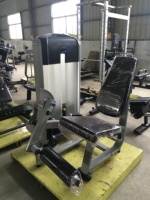 Machine de musculation des jambes réglable à charge par pignon pour extension des jambes, équipement de gym, MOQ 1