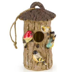 Kuş yuvası askı süsleri açık kuş kafesi bahçe kuş evi asılı kuş evi - Product Image 3