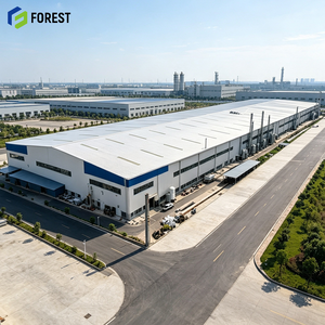 Structure de bâtiment industriel en acier haute résistance à grande portée pour usine, entrepôt et centre logistique - Product Image 1