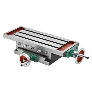 Cast Iron Dovetail Slide <b>Guides</b> Two Axis Cross Manual Slide Table for Milling and <b>Drilling</b> Machine - Product Image 1