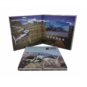 Folleto de video personalizado de 7 pulgadas para publicidad comercial para boda y Navidad Tarjeta de felicitación Tarjeta de invitación de estilo amor - Product Image 1