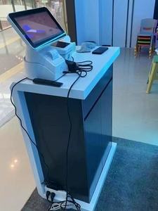 Bancone Reception Personalizzato per Autofficina 4S, Chiosco Mobile, Stand Espositivo per Eventi, Bancone Reception per Auto - Product Image 3