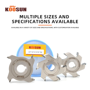 Koosun Carbide Tipped cạnh dải <span class=keywords><strong>Shaper</strong></span> cắt tỉa cắt cho chế biến gỗ cạnh dải cắt hợp kim phay cắt - Product Image 5