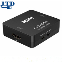 Adaptador convertidor de Audio y vídeo hdmi2av, Mini RCA compuesto de 1080P a HDMI AV a HDMI
