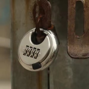 D-Hình Dạng Cáp Có Thể Thu Vào Thép Mindy Ổ Khóa 4-Chữ Số Mật Khẩu Kết Hợp An Toàn Khóa Với Biểu Tượng Tùy Chỉnh Nhà Máy Bán Buôn - Product Image 2