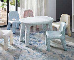 Mesa de plástico para niños, muebles de guardería, venta al por mayor - Product Image 3