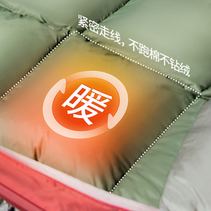 Beishanlang Envelope Sleeping Bag 820g Nylon Windproof Adult Camping Winter Warm Outdoor Use - Product Image 2