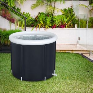 OEM y ODM bañera de hielo plegable inflable adulto hogar Spa baño equipo anillo de aire bañera de hielo portátil plegable - Product Image 2