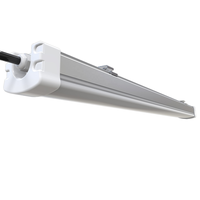 Lumière LED Tri-Proof industrielle 4ft 2ft 18W 36W Télécommande Gradation Haute Protection Entrepôt Extérieur