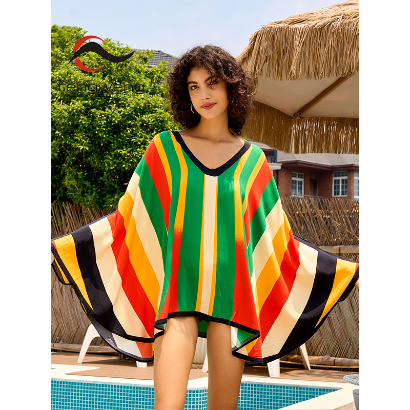 TW New Fashionable Stripe Short Beach Kaftan High Quality Sundress Cover up Loose Dress| Alibaba.com TW New Fashionable Stripe Short Beach Kaftan High Quality Sundress Cover up Loose Dress| Alibaba.com