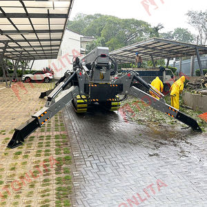 Gru Tonlita RC gru cingolata elettrica Diesel Mobile 5 Ton 12 Ton 10 Ton 14 Ton grane con vetro sollevatore flight Jib - Product Image 6