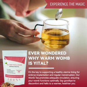 Tisane utérine Chinaherbs pour le soutien <span class=keywords><strong>de</strong></span> la fertilité féminine - Mélange d'herbes biologiques Goji, Gingembre, <span class=keywords><strong>Rose</strong></span>, Végétalien, Sans OGM, Sans gluten, En vrac - Product Image 6