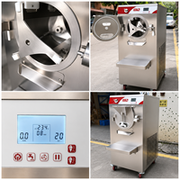 Commerciële High-Output Multifunctionele Gelato & Yoghurt Fruit Ijs Maker Heerlijke Rauwe Melk Gebaseerde Hard Ijs Machine