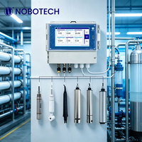 Analyseur automatique en ligne multiparamètres de la qualité de l'eau, COD, NH4, DO, SS, pour la surveillance des eaux usées