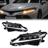 Kit de Phares LED Améliorés avec Feux de Jour DRL, Feux de Signalisation et Lentille de Projecteur, Compatible Plug-and-Play pour Modification Avant