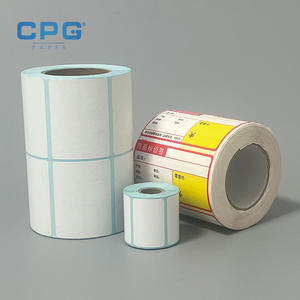 Trade Assurance Top-Coated 2X3 Inch 3X5 Inch 130gsm Grocery Labels Food Packaging Thermal Sticker <b>Roll</b> - Product Image 1