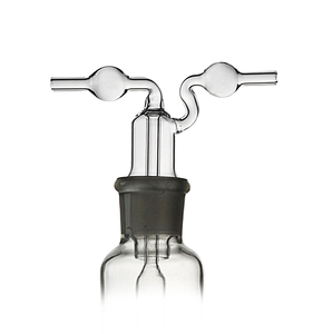 Frascos de lavado de gas de vidrio de laboratorio personalizados de alta calidad de 250ml y 500ml Botella de lavado de gas de vidrio de laboratorio personalizada de alta calidad - Product Image 6