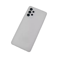 Coque arrière en verre pour Samsung Galaxy A52 A52S 5G A525F A526B A528B Pièces de réparation de la coque arrière Porte de la batterie