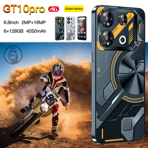 Téléphone portable 4G débloqué GT10 <span class=keywords><strong>Pro</strong></span>, écran HD 6,8 pouces, 6 Go de RAM, 128 Go de ROM, appareil photo 16 MP, NFC, bandes mondiales, mobile pour le marché mondial - Product Image 5