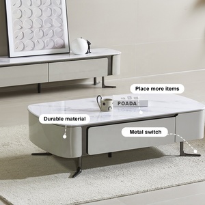 Home Use <strong>Turkish</strong> <strong>Furniture</strong> Luxury Mirror Side Center Tea Travertine Stainless Steel Storage <strong>Coffee</strong> <strong>Table</strong> <strong>Set</strong> - Product Image 5