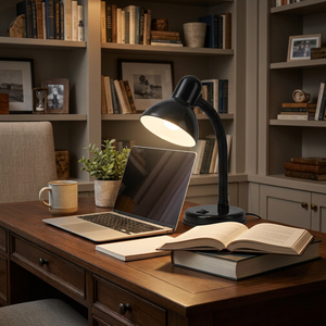 Gooseneck High Brightness Flexible Hose Old Fashion Industrial Task Working Lamp Table Desk Light for Workbench Drafting - Product Image 2