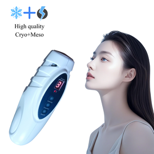 Mesin mesoterapi wajah frekuensi tinggi, mesin terapi Cryo bebas jarum elektroporasi Meso alat Anti Penuaan - Product Image 2