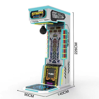 Vente en gros de simulateurs de boxe personnalisés pour adultes, pour parcs d'attractions et extérieur, jeux d'arcade, divertissement de boxe, en promotion