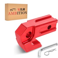 Protection de glissière de remorquage de 2 po pour attelage de remorquage, compatible avec les anneaux en D de 3/4 po ou les manilles souples pour le remorquage et le récupération de véhicules