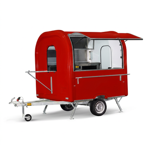 Camion de restauration mobile multifonctionnel en fibre de verre et aluminium, résistant à la rouille, avec compartiments isolés, idéal pour les confiseries – Vente chaude directe usine - Product Image 1