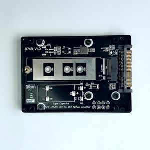 ADT <span class=keywords><strong>M2</strong></span> NVMe zu <span class=keywords><strong>U2</strong></span> SSD SFF-8639 <span class=keywords><strong>Adapter</strong></span>-Gehäuse CNC Aluminiumlegierung PCIe 40 Gen 4 - Product Image 1