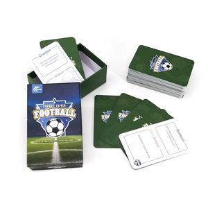 Jeu de <span class=keywords><strong>quiz</strong></span> <span class=keywords><strong>sportif</strong></span> personnalisable en papier sur le football pour le divertissement familial éducatif - Product Image 5