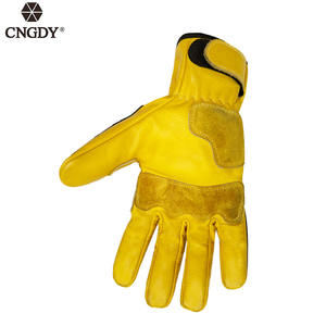 Ironclad Men <span class=keywords><strong>Work</strong></span> <span class=keywords><strong>Glove</strong></span> 360 CUT <span class=keywords><strong>LEATHER</strong></span> Guantes IMPACT Guantes amarillos de seguridad para el trabajo - Product Image 5