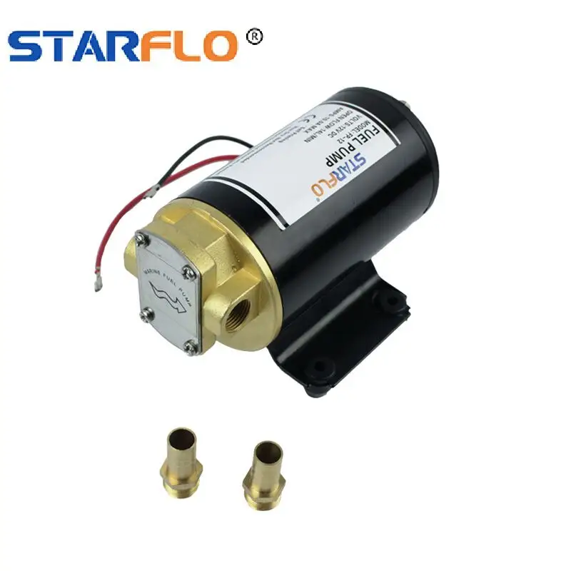 STARFLO 14LPM 12V DC per uso alimentare sistema di trasferimento olio automatico auto-adescante lubrificazione pompa olio ad ingranaggi