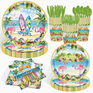हैवावी उष्णकटिबंधीय ग्रीष्मकालीन मौसमी उत्सव पार्टी ग्रीष्मकालीन बच्चों के उत्सव के लिए थीम की आपूर्ति - Product Image 1