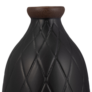 Vaso in ceramica con motivo a quadri per l'arredamento del soggiorno e vaso decorativo per fiori per la camera da letto - Product Image 4