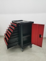 Armoire/chariot à outils à rouleaux robustes à 7 tiroirs certifiés CE 201 pièces Ensembles d'outils de mécanicien Support OEM personnalisable