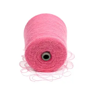 Kingeagle Factory ODM Replace acrylic Dye Multi Colors Fancy Wool Brushed yarn
