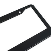 BOLONG Cadre de plaque d'immatriculation en plastique ABS de haute qualité, norme américaine, vente en gros, support de plaque d'immatriculation de voiture