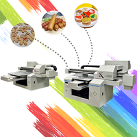 Imprimante alimentaire à plat automatique de taille A3 Machine à jet d'encre pour bonbons à gâteaux comestibles