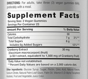 Gomitas de Extracto de Arándano Rojo OEM para la Salud Inmunológica, Sin GMO, Sin Gluten, GMP 70, Veganas - Product Image 4