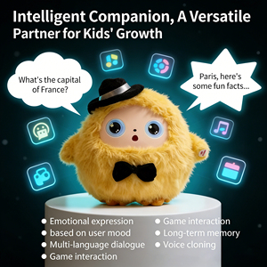 Le Doudou, Juego <span class=keywords><strong>de</strong></span> Diálogo Multilingüe con Expresión Emocional Basada en el <span class=keywords><strong>Estado</strong></span> <span class=keywords><strong>de</strong></span> Ánimo del Usuario, Interacción <span class=keywords><strong>y</strong></span> Memoria <span class=keywords><strong>de</strong></span> Largo Plazo - Product Image 3