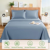 Cloudland pour Literie en Bambou 100% Biologique Certifiée ISO9001, Respirante, Durable, Personnalisable, Vente en Gros, Toutes Saisons