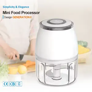 Kitchen Vetgeable Chopper Portable Electric USB Charging Baby Food Processor Mini Garlic Food Chopper